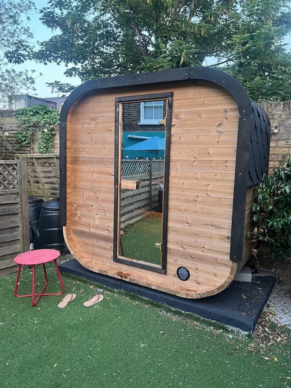 Camilla Mini 2 Person Traditional Outdoor Sauna Complete Kit