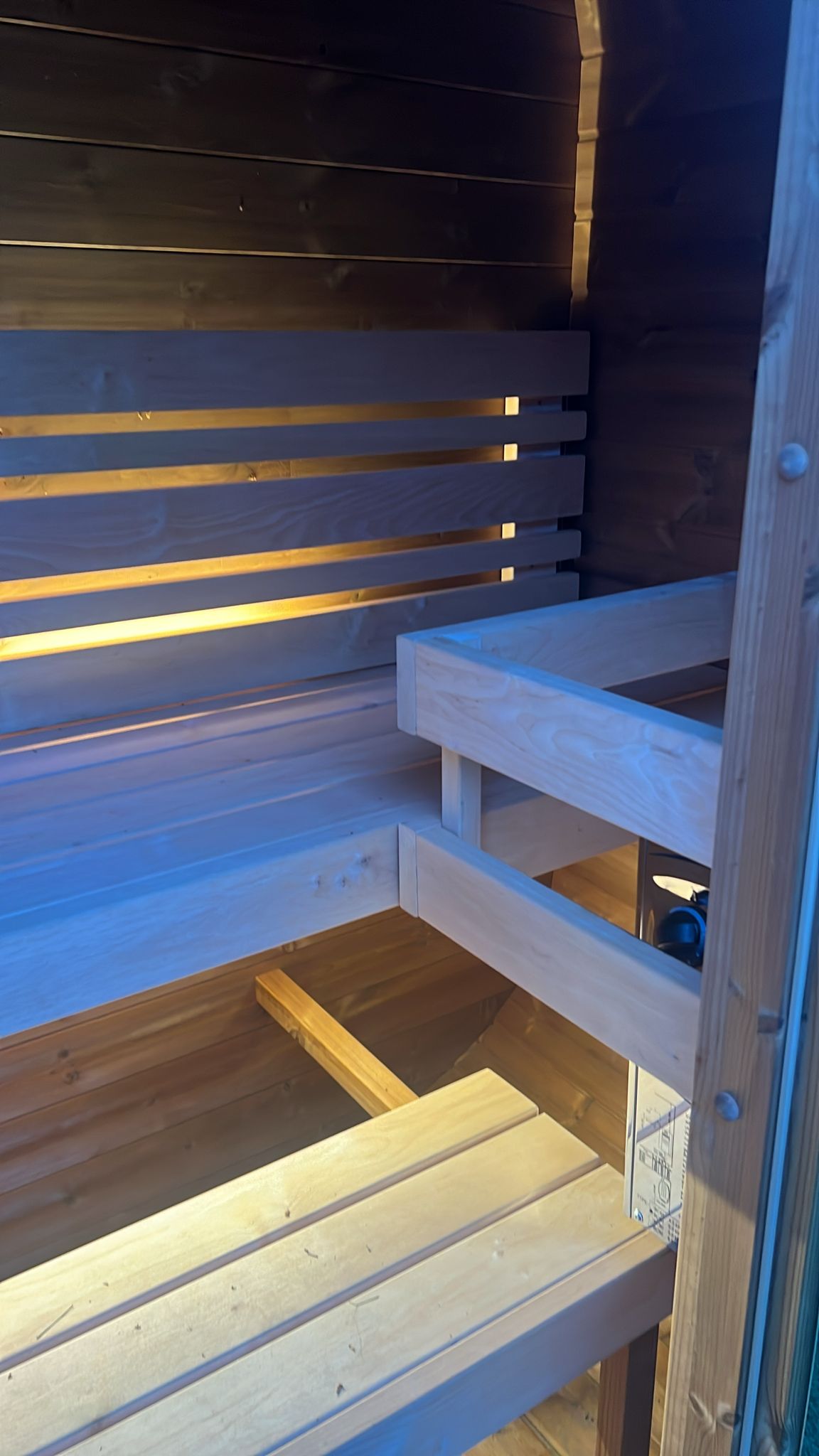 Camilla Mini 2 Person Traditional Outdoor Sauna Complete Kit