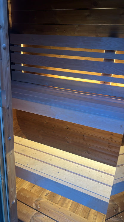 Camilla Mini Traditional Outdoor Sauna 2 Person