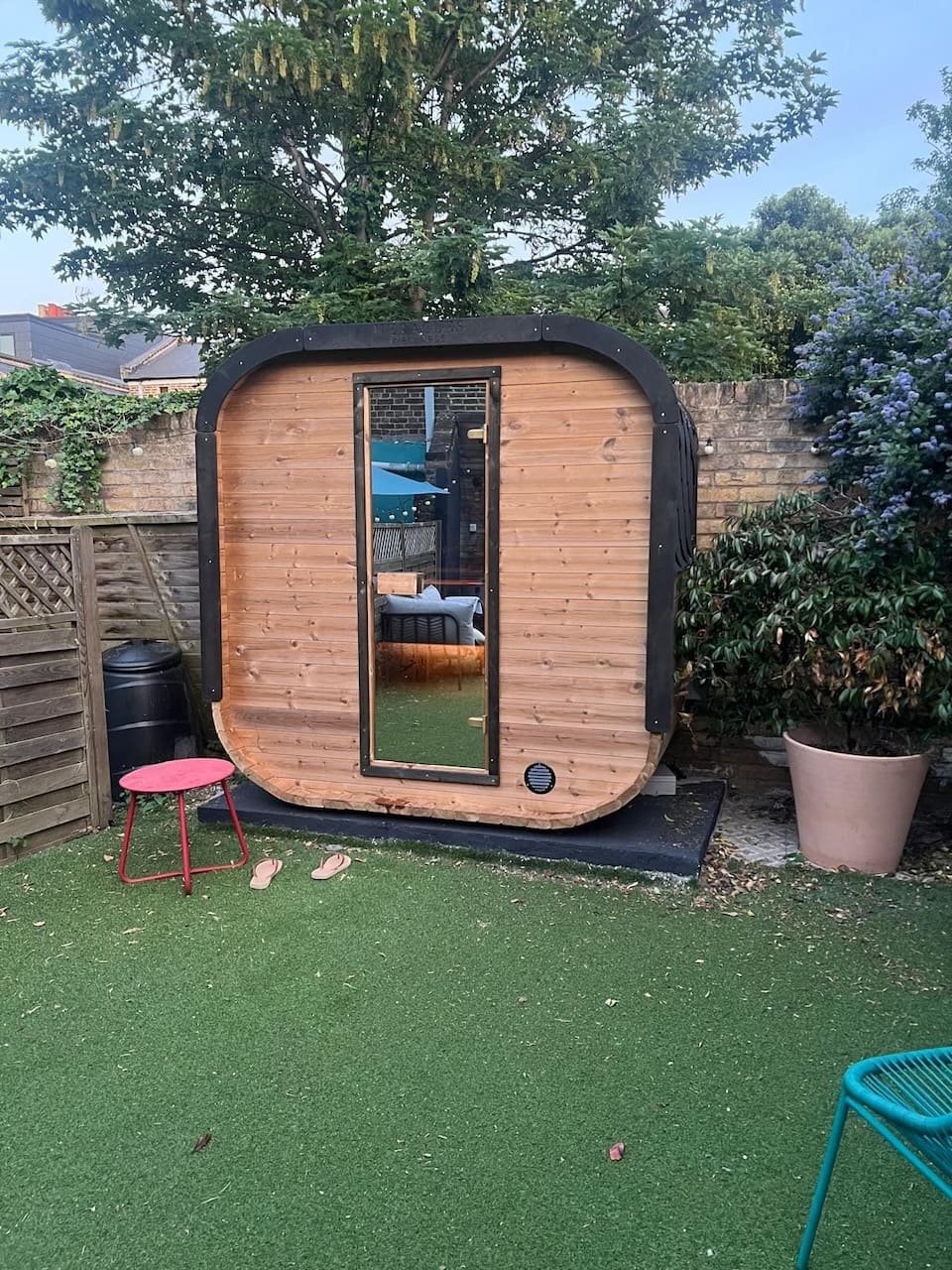 Camilla Mini 2 Person Traditional Outdoor Sauna Complete Kit