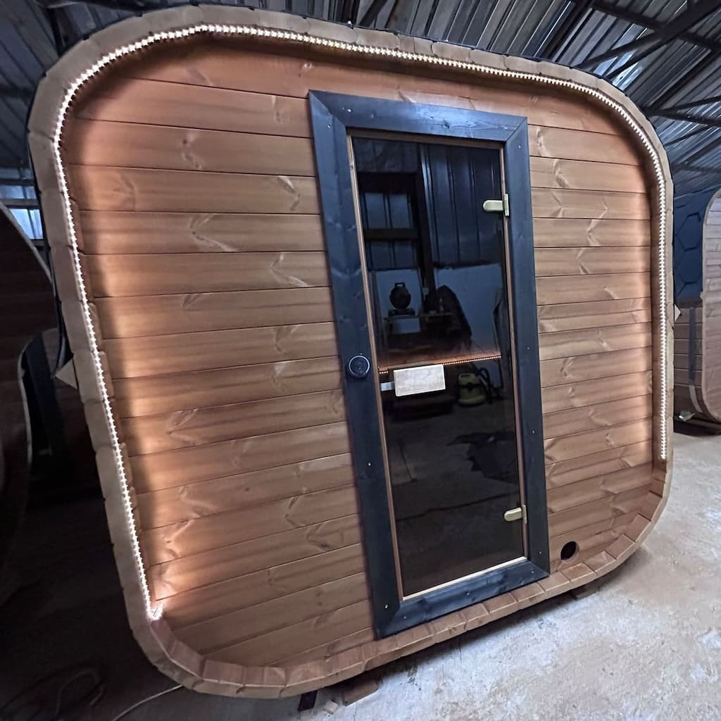 Camilla Mini 2 Person Traditional Outdoor Sauna Complete Kit