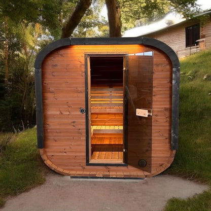 Camilla 3–4 Person Traditional Outdoor Sauna Complete Kit