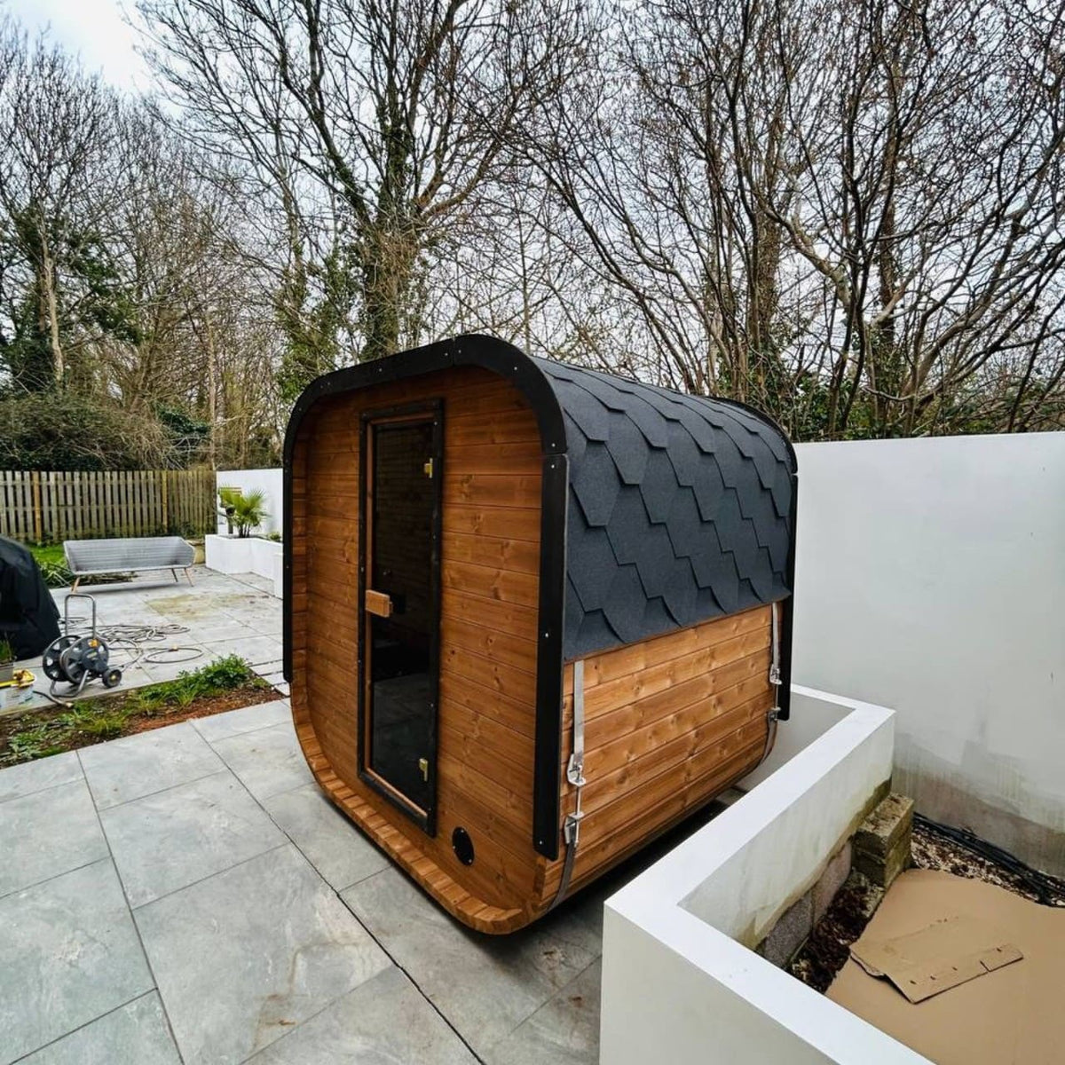 Camilla 3–4 Person Traditional Outdoor Sauna Complete Kit