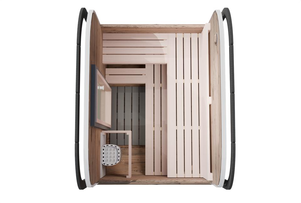 Camilla 3–4 Person Traditional Outdoor Sauna Complete Kit