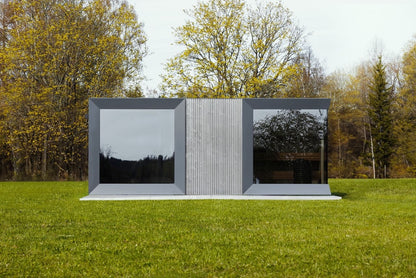 Genevas St Moritz 5 Person Outdoor Sauna with Shower Room