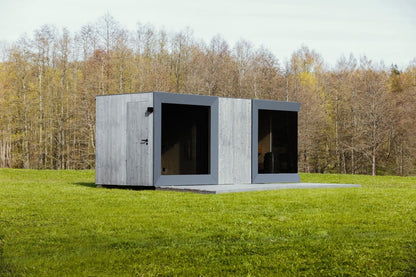 Genevas St Moritz 5 Person Outdoor Sauna with Shower Room