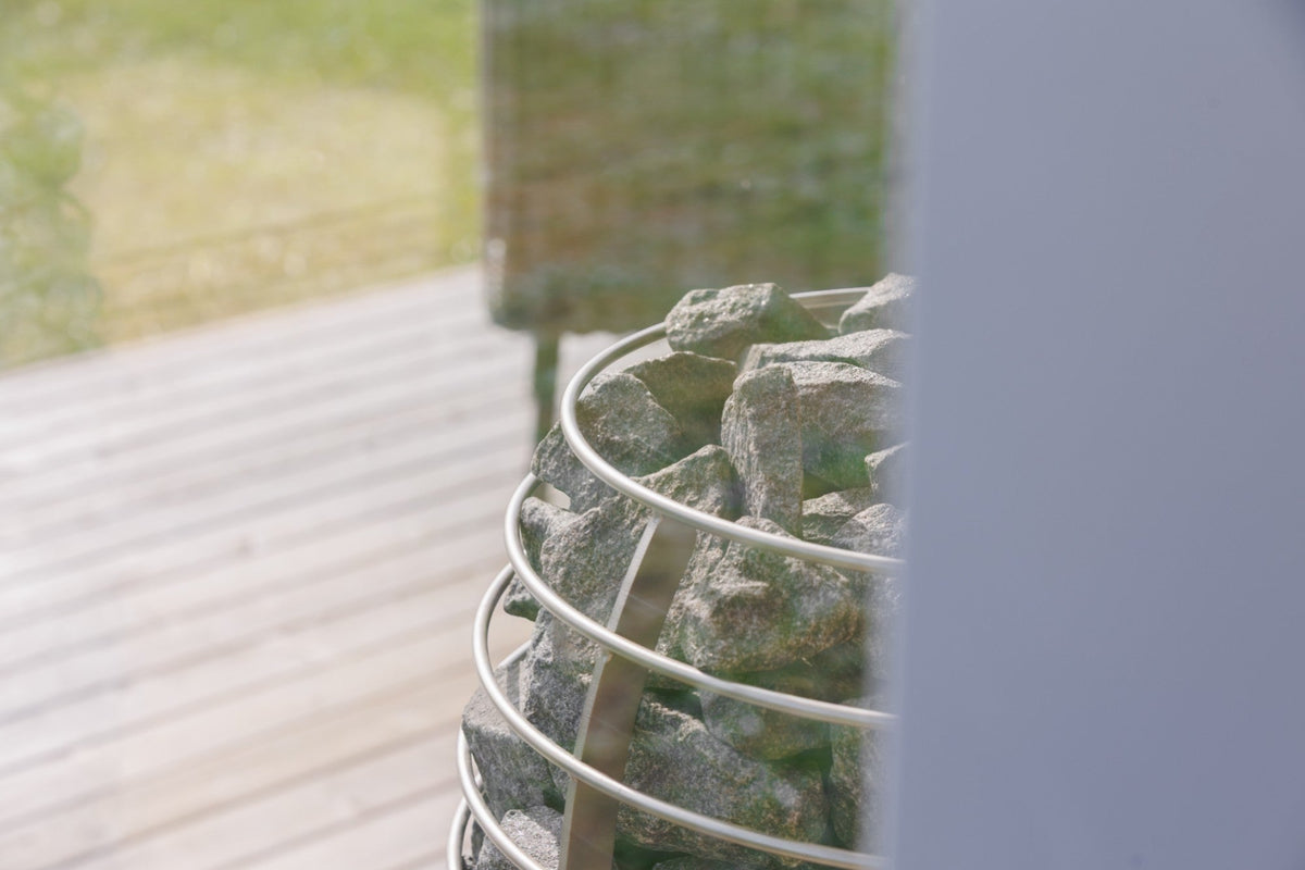 Genevas St Moritz 5 Person Outdoor Sauna with Shower Room