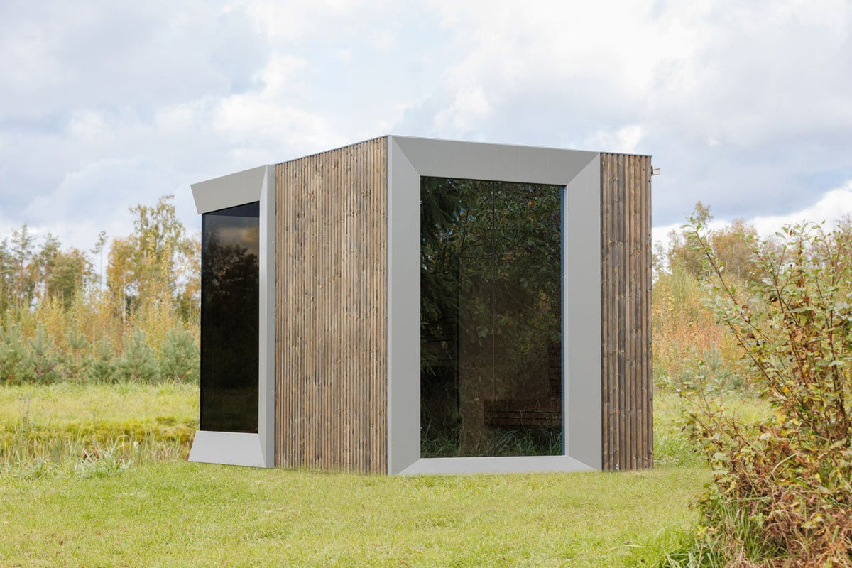 Genevas Zermatt 5 Person Outdoor Sauna with Changing Room