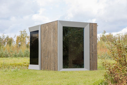 Genevas Zermatt 5 Person Outdoor Sauna with Changing Room