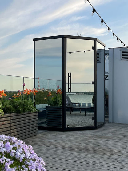 Haljas Hele Mini Outdoor Sauna 2-3 Seater