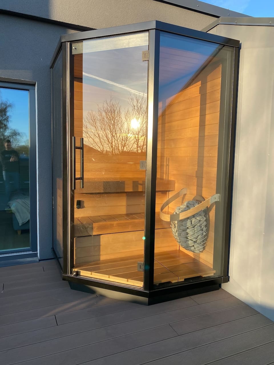 Haljas Hele Mini Outdoor Sauna 2-3 Seater