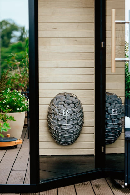 Haljas Hele Mini Outdoor Sauna 2-3 Seater