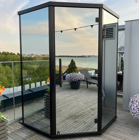 Haljas Hele Mini Outdoor Sauna 2-3 Seater