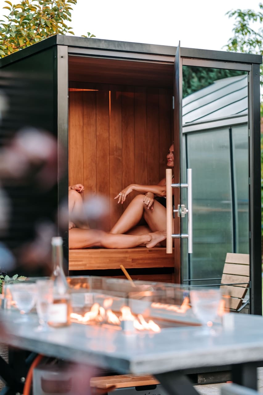 Haljas Hele Nano Outdoor Sauna 2 Seater