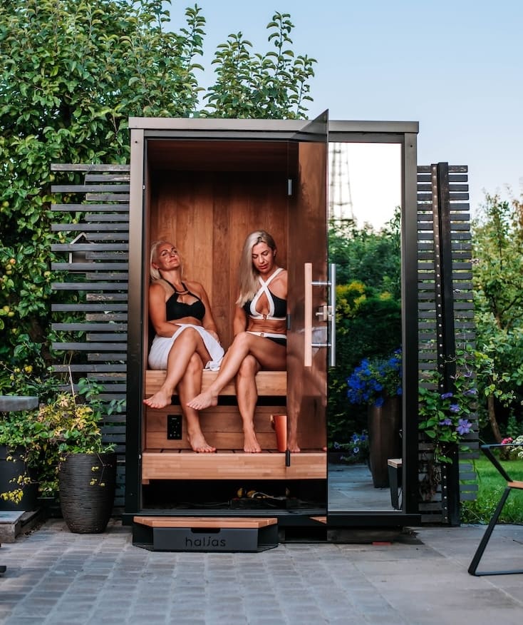 Haljas Hele Nano Outdoor Sauna 2 Seater