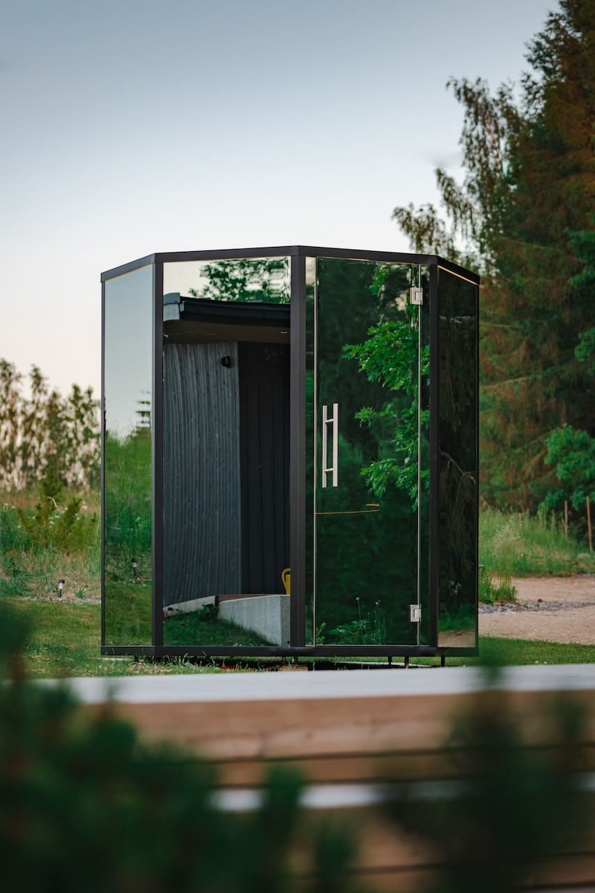Haljas Hele Single Outdoor Sauna 7 Seater