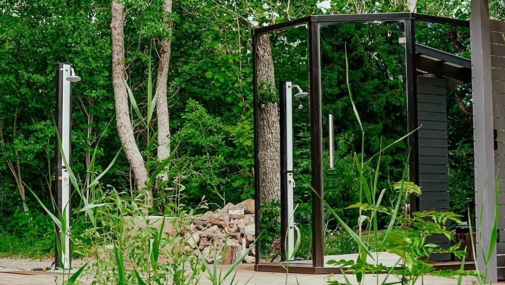 Haljas Hele Single Outdoor Sauna 7 Seater