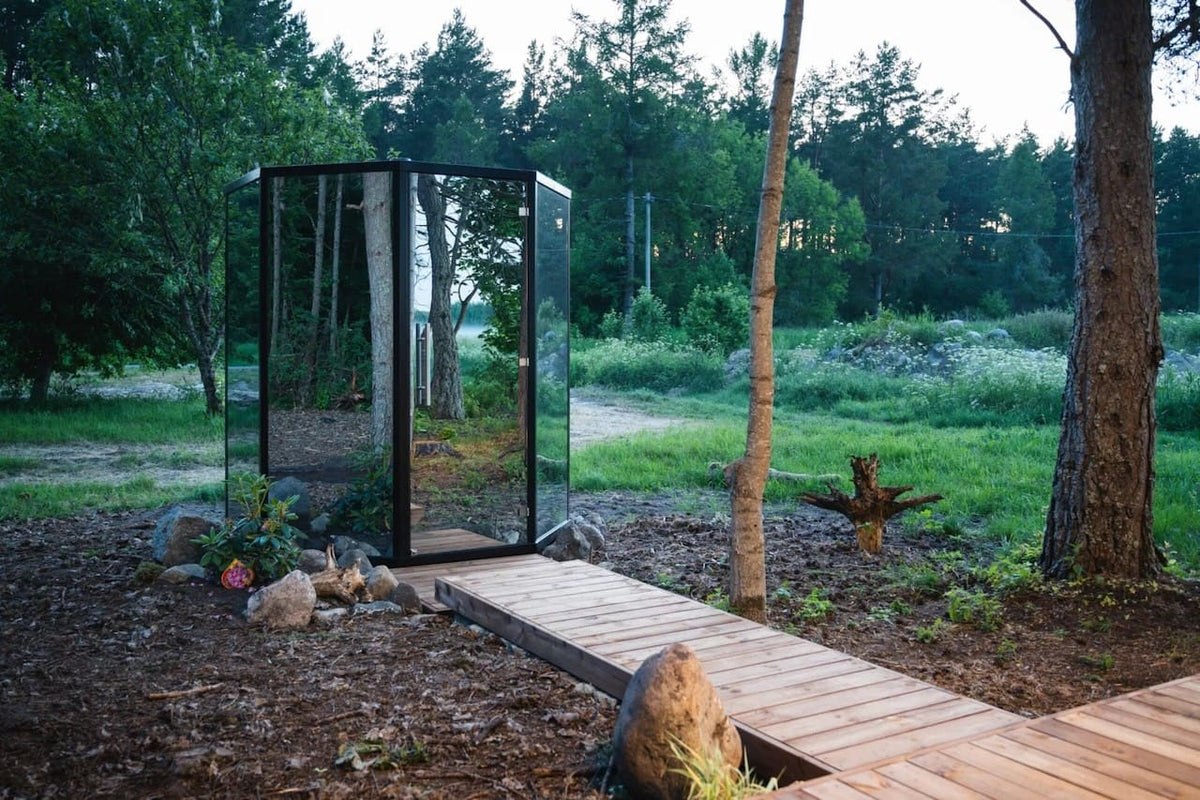 Haljas Hele Single Outdoor Sauna 7 Seater