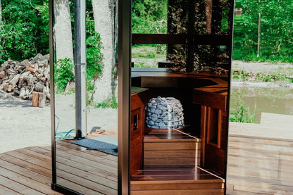 Haljas Hele Single Outdoor Sauna 7 Seater