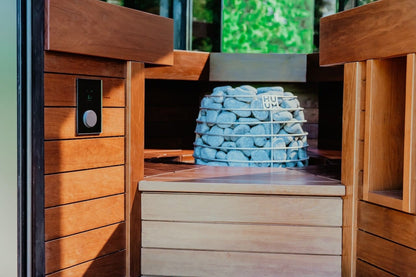 Haljas Hele Single Outdoor Sauna 7 Seater