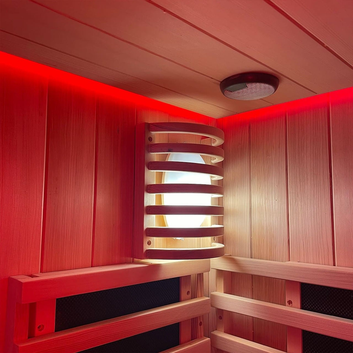 Insignia Hybrid Infrared and Traditional 2 Person Outdoor Sauna