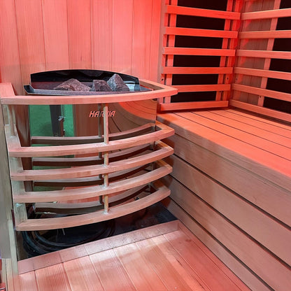 Insignia Hybrid Infrared and Traditional 2 Person Outdoor Sauna