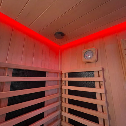 Insignia Hybrid Infrared and Traditional 2 Person Outdoor Sauna