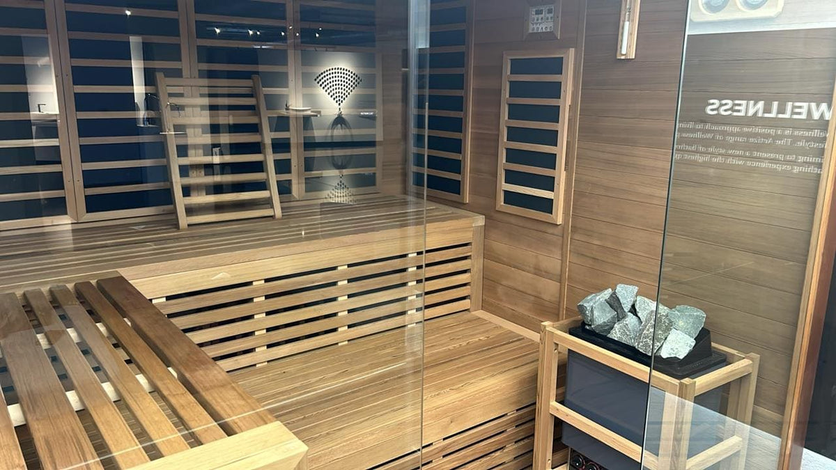 Jaquar Artize Bio Dual Stove and Infrared Sauna 6 Seater