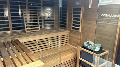 Jaquar Artize Bio Dual Stove and Infrared Sauna 6 Seater
