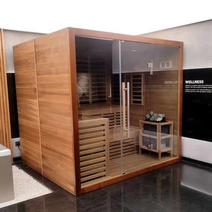 Jaquar Artize Bio Dual Stove and Infrared Sauna 6 Seater