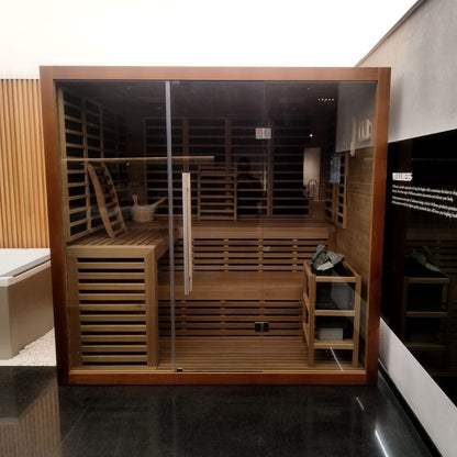 Jaquar Artize Bio Dual Stove and Infrared Sauna 6 Seater