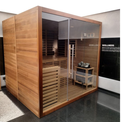 Jaquar Artize Bio Dual Stove and Infrared Sauna 6 Seater