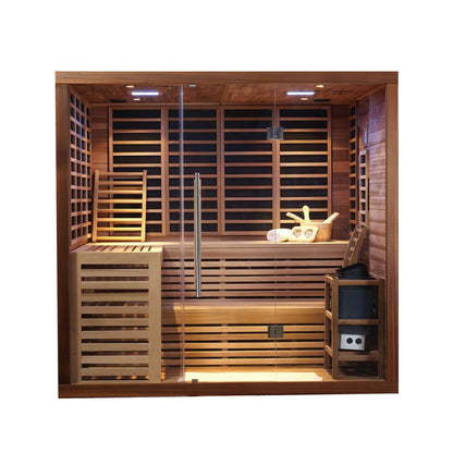 Jaquar Artize Bio Dual Stove and Infrared Sauna 6 Seater