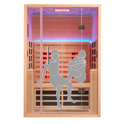 Jaquar Paire Infrared Sauna 2 Seater