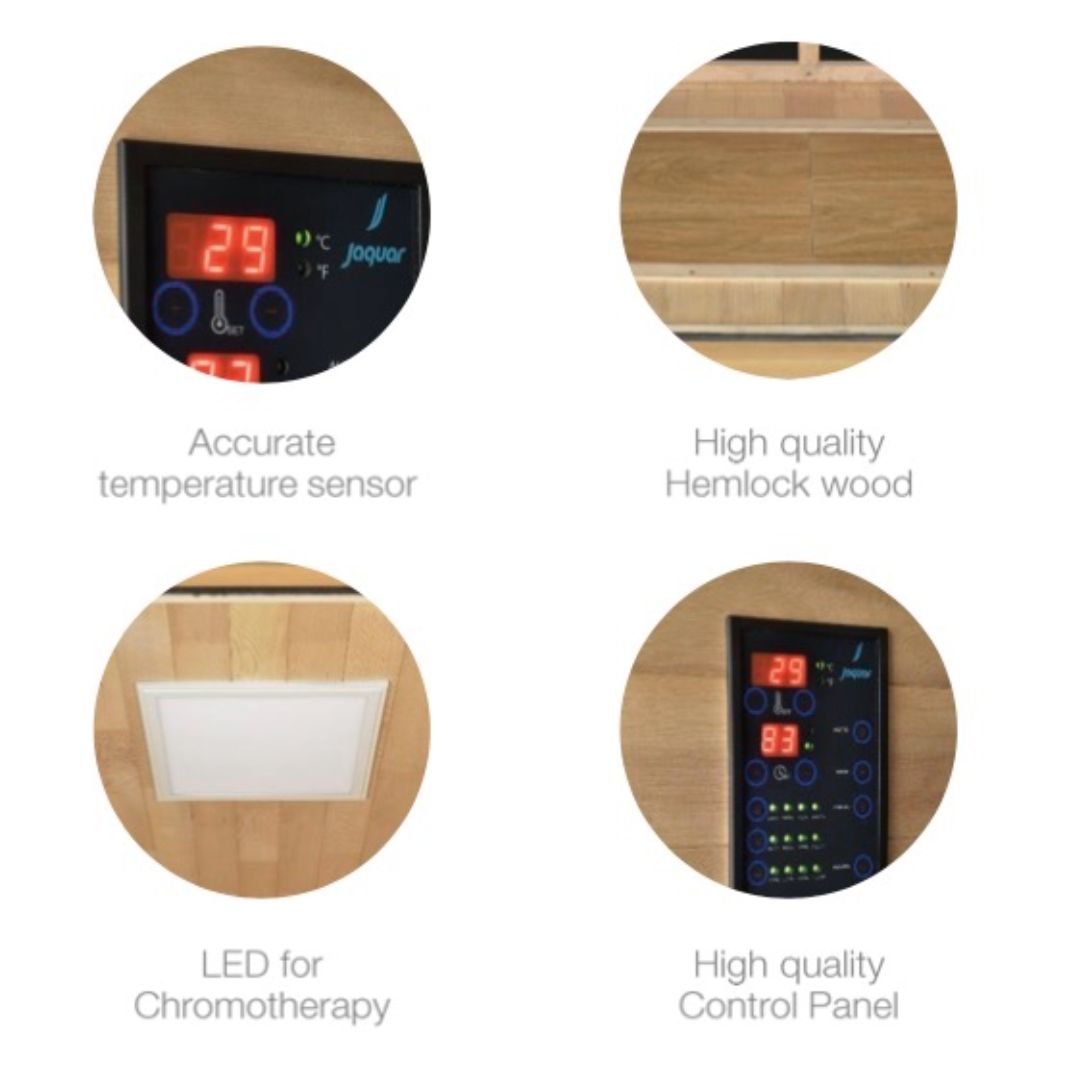 Jaquar Paire Infrared Sauna 2 Seater