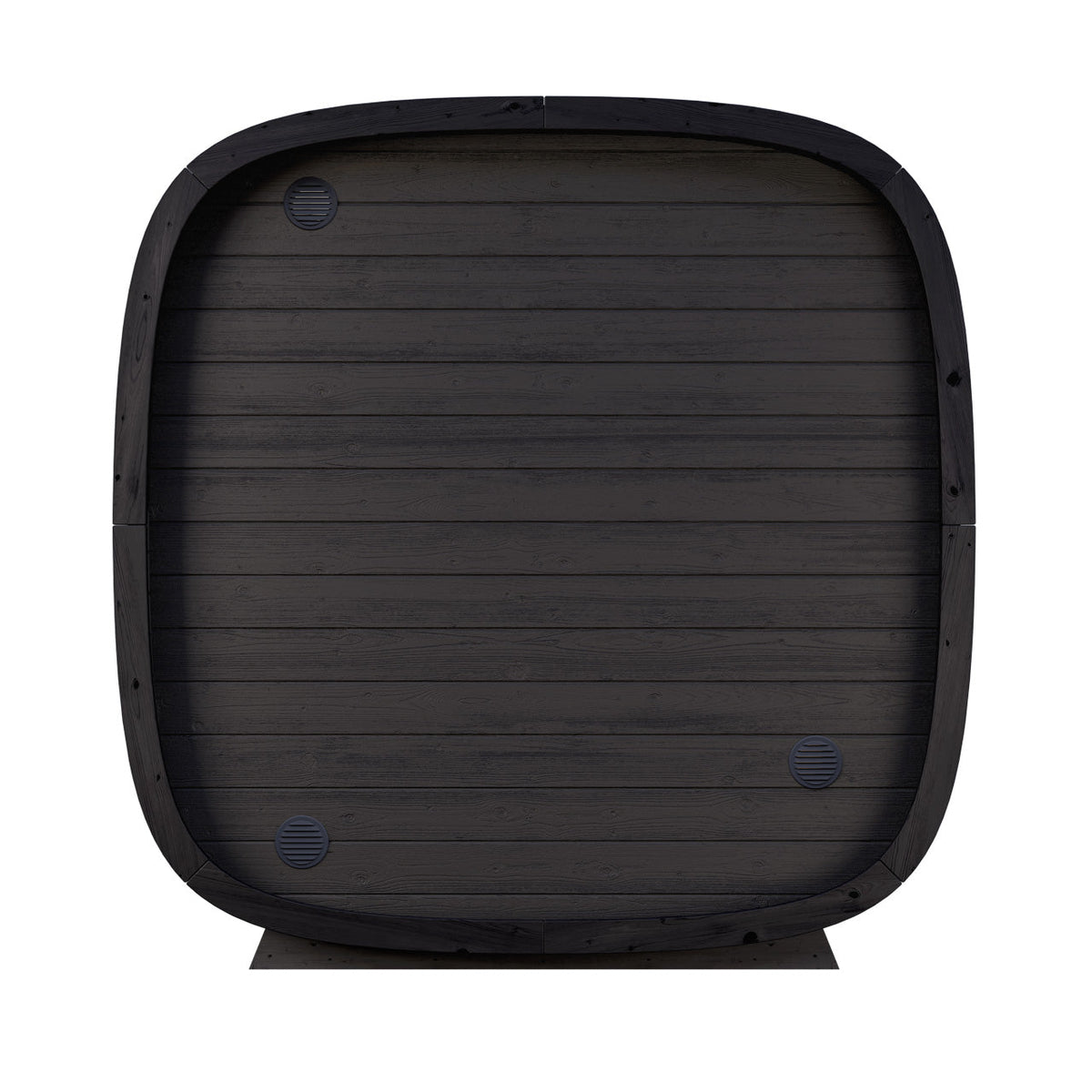 Leil® Black Cube Premium 4–6 Person Outdoor Sauna Kit