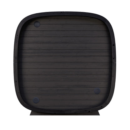 Leil® Black Cube Premium 4–6 Person Outdoor Sauna Kit