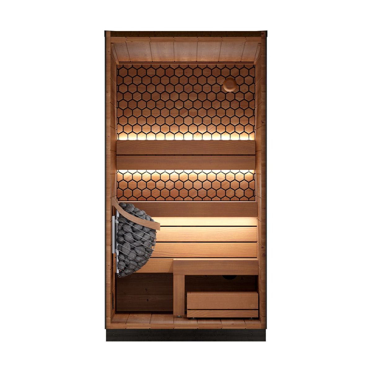Leil® Viva 120 1-2 Person Outdoor Sauna