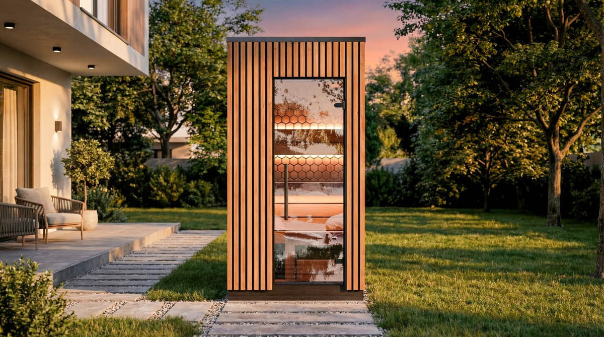 Leil® Viva 120 1-2 Person Outdoor Sauna