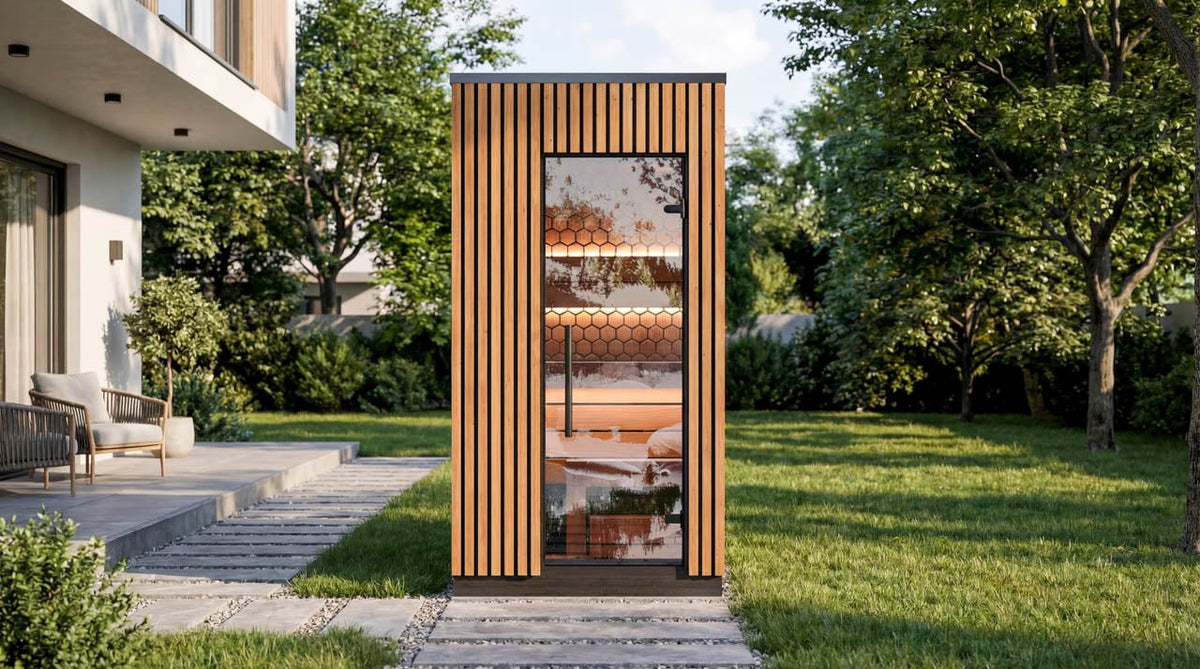 Leil® Viva 120 1-2 Person Outdoor Sauna