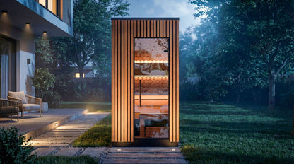 Leil® Viva 120 1-2 Person Outdoor Sauna