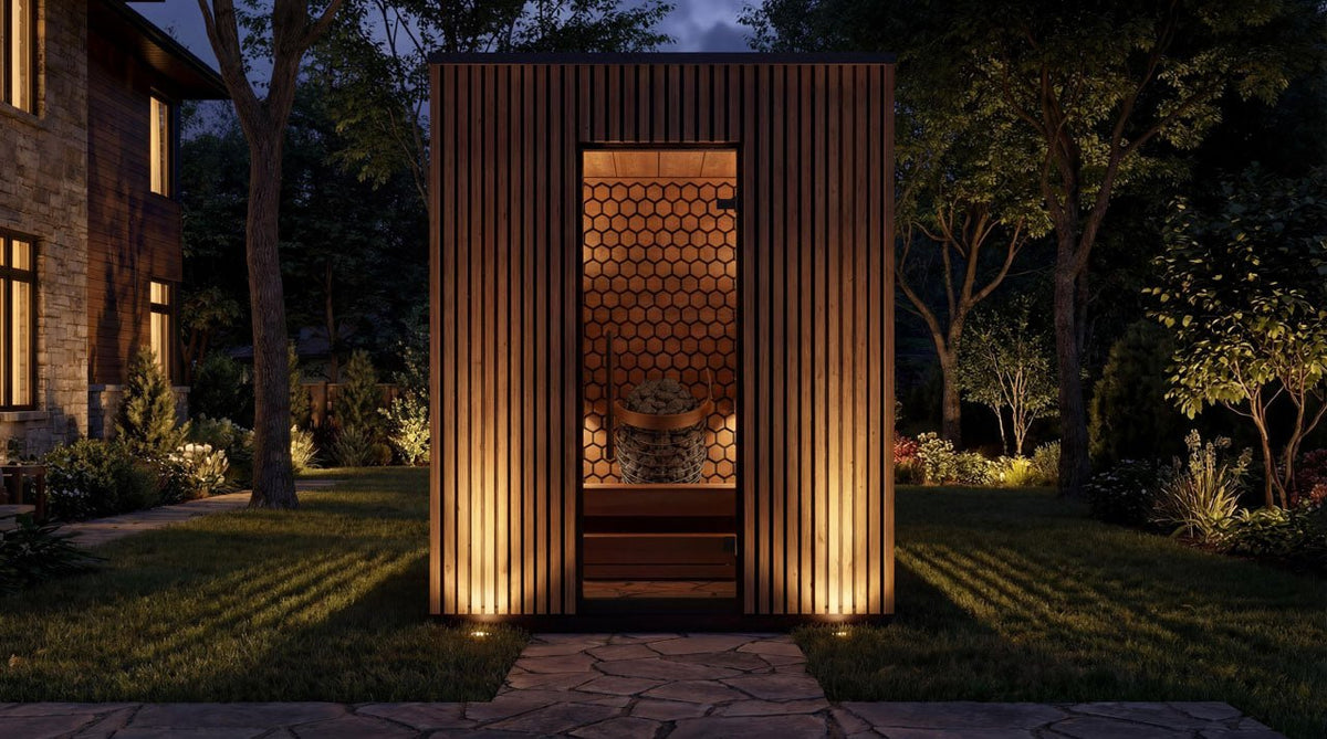 Leil® Viva 180 4-6 Person Outdoor Sauna