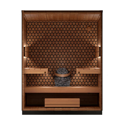 Leil® Viva 180 4-6 Person Outdoor Sauna