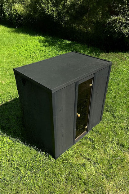 Modus Outdoor Sauna 3-4 Person with Harvia Cilindro PC70 Heater and Stones - Kit