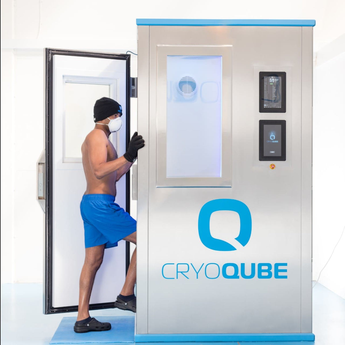 Quantum CryoQube Liquid Nitrogen Whole Body Cryotherapy Chamber