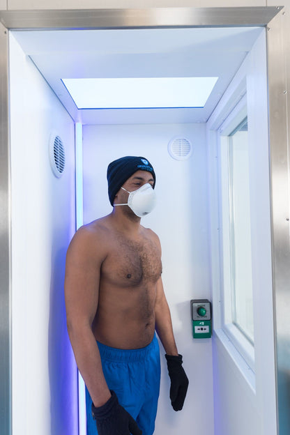 Quantum CryoQube Liquid Nitrogen Whole Body Cryotherapy Chamber