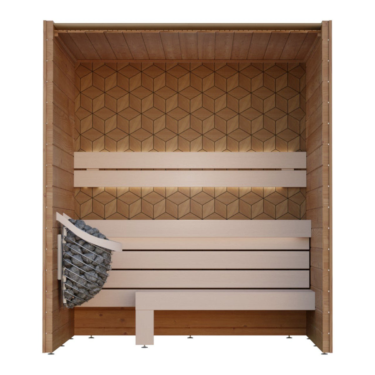 Leil® Como 3 Person Indoor Sauna