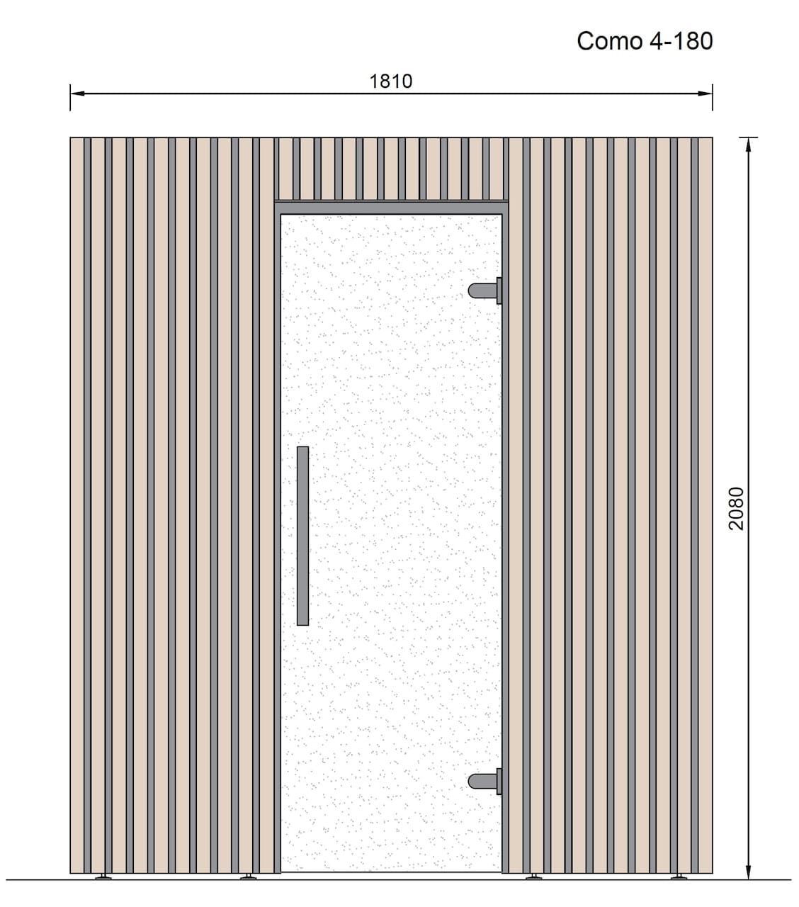 Leil® Como 4 Person Indoor Sauna