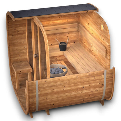 Leil® Dice Comfy 4 to 5 Person Outdoor Sauna