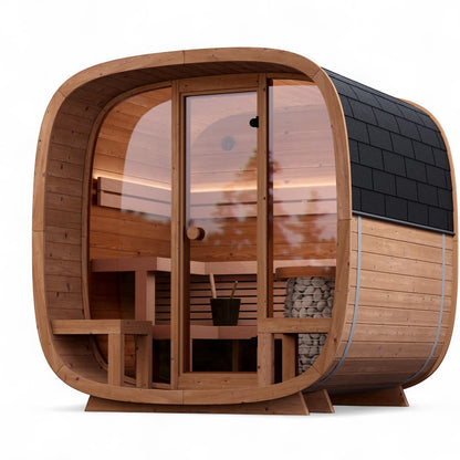 Leil® Dice Comfy 4 to 5 Person Outdoor Sauna